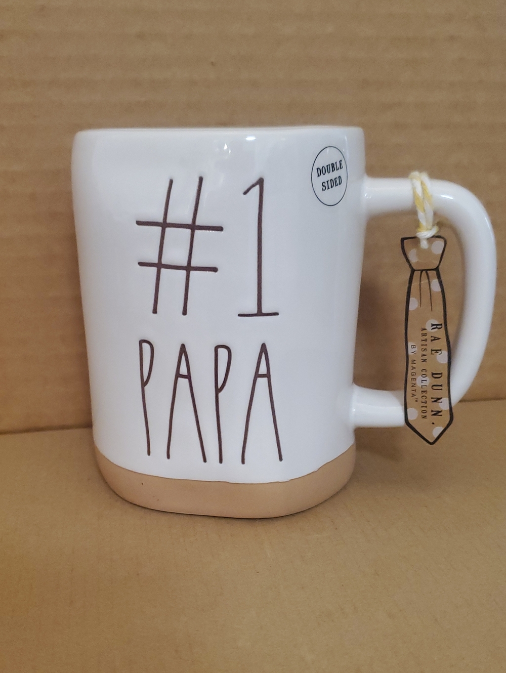 Rae Dunn #1 PAPA Artisan Collection Ceramic Mug